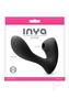 Inya Sonnet Silicone Rechargeable Vibrator With Clitoral Stimulation - Black